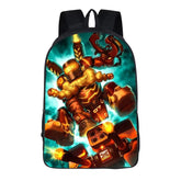 Game Over Watch Genji  Backpack School Sports Bag